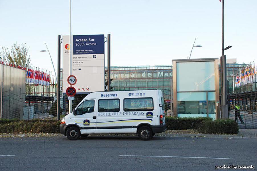 Hotel Villa De Barajas Madrid Dış mekan fotoğraf